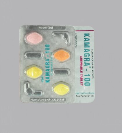 Alternative view of Kamagra Rágótabletta - Sildenafil 100 mg