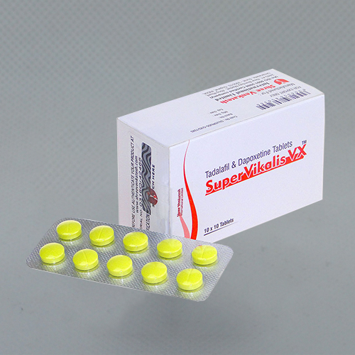 Super Vikalis – Tadalafil 20 mg+ Dapoxetine 60 mg