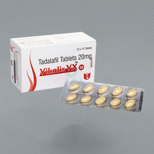 Alternative view of Vikalis VX - Tadalafil 20 mg