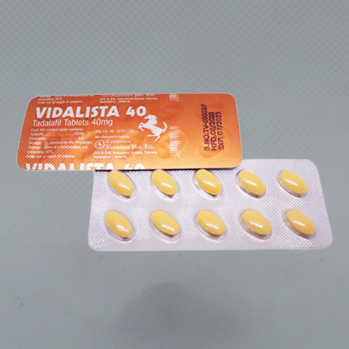 Alternative view of Vidalista - Tadalafil 40 mg