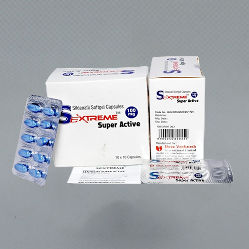 Sextreme Super Active - Sildenafil 100 mg