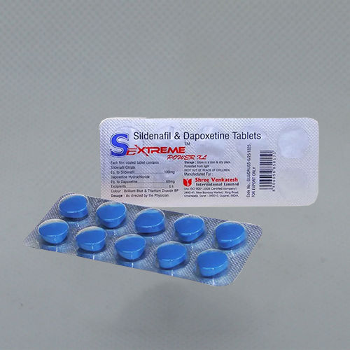 Alternative view of Sextreme Power XL - Sildenafil 100 mg + Dapoxetine 60 mg