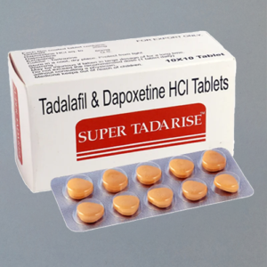 Super Tradarise (20mg Tadalafil+60mg Dapoxetine)