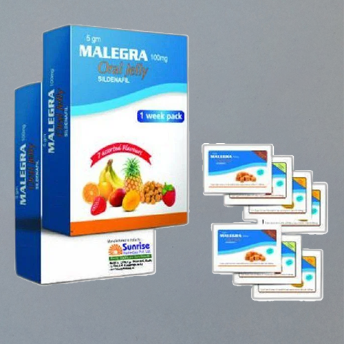 Malegra - Sildenafil Zselé 100 mg