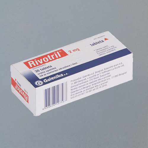 Rivotril - Klonazepám 2mg