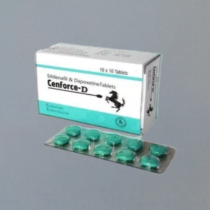 Cenforce-D (100mg Sildenafil + 60mg Dapoxetine)