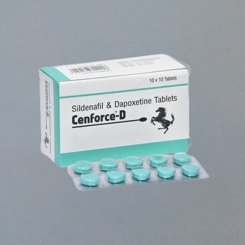 Cenforce D - Sildenafil 100 mg + Dapoxetine 60 mg