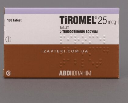 Tiromel 25 mcg - T3 pajzsmirigyhormon