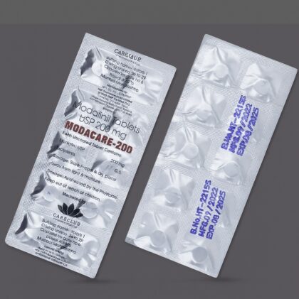 Alternative view of Modacare - Modafinil 200 mg (Intelligens gyógyszer)